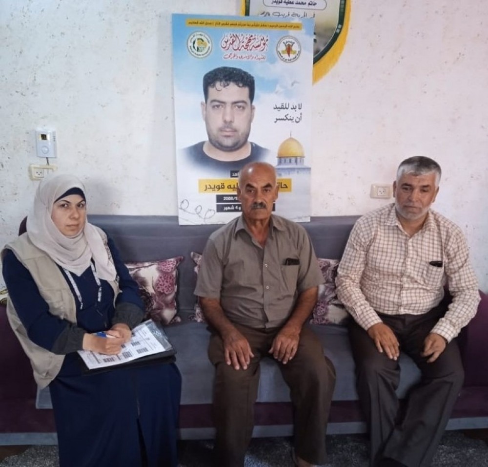 الإرشاد فى وزارة الأسرى يزور عدداً من أهالى أسرى محافظة خانيونس