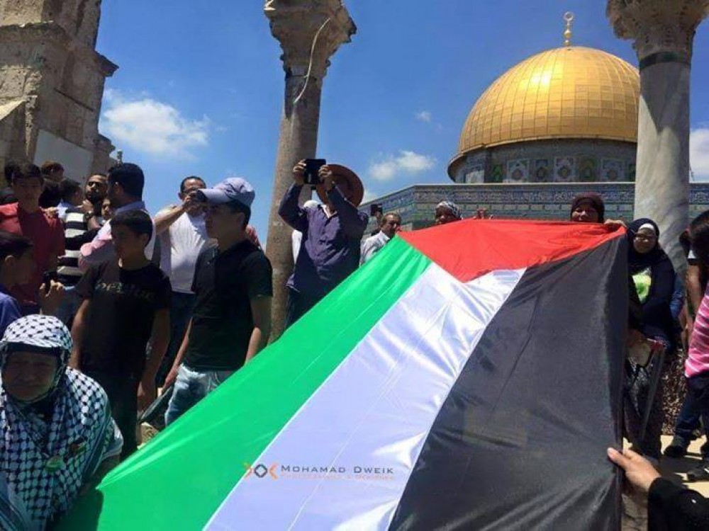 جانب من مسيرات القدس اليوم