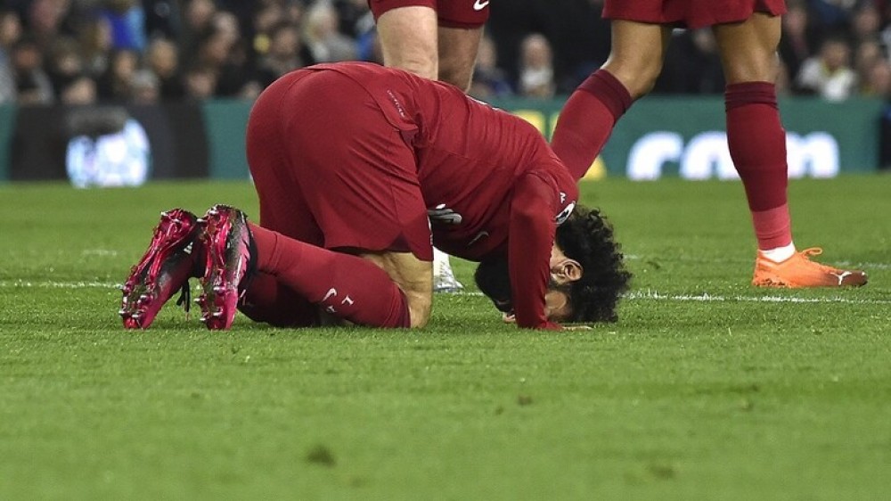 ليفربول يتغنى بهدف صلاح التاريخي