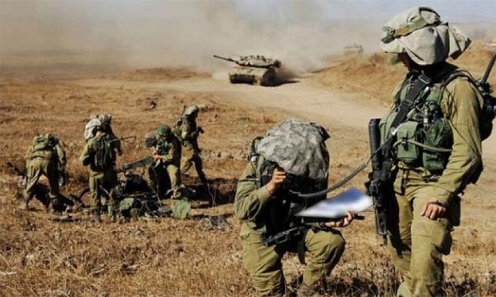 مناورة سابقة لجيش الاحتلال 