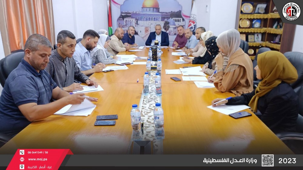 وزارة العدل تعزز العلاقات مع النقابات والوزارات والجهات المختصة