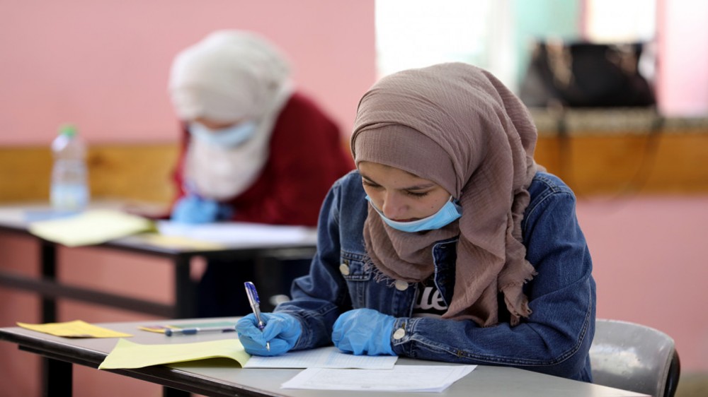 اختبارات التوظيف في غزة