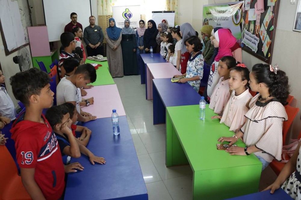 خدمات الطفولة تفتتح مخيم 