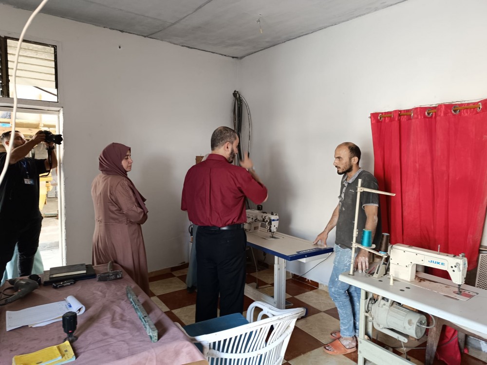 الغصين ينظم جولة تفقدية للمشاريع المستفيدة من صندوق جذور