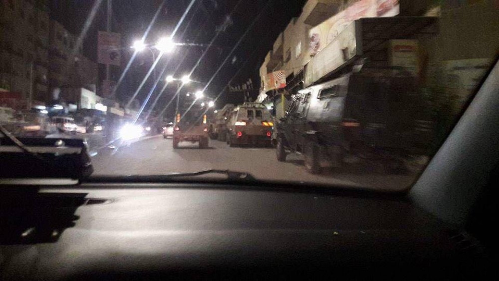 جانب من اقتحام قوات الاحتلال للبلدتين 