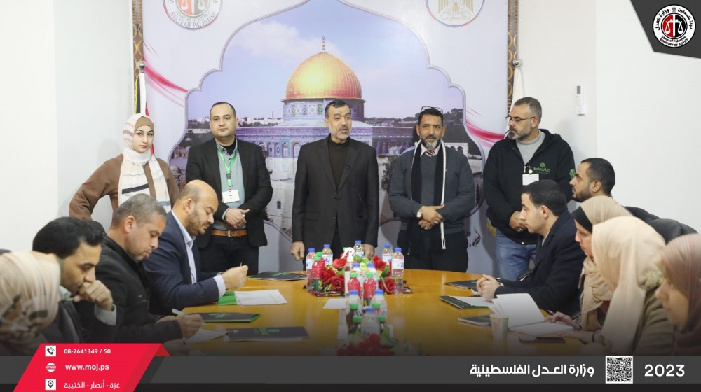  العدل تعقد تدريباً للتعامل مع فئة المستفيدين من ذوي الإعاقة