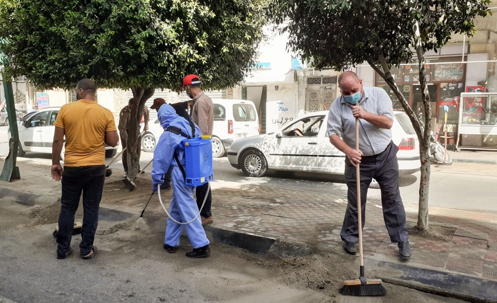  بلدية خان يونس تنظيم حملة نظافة في شوارع المدينة