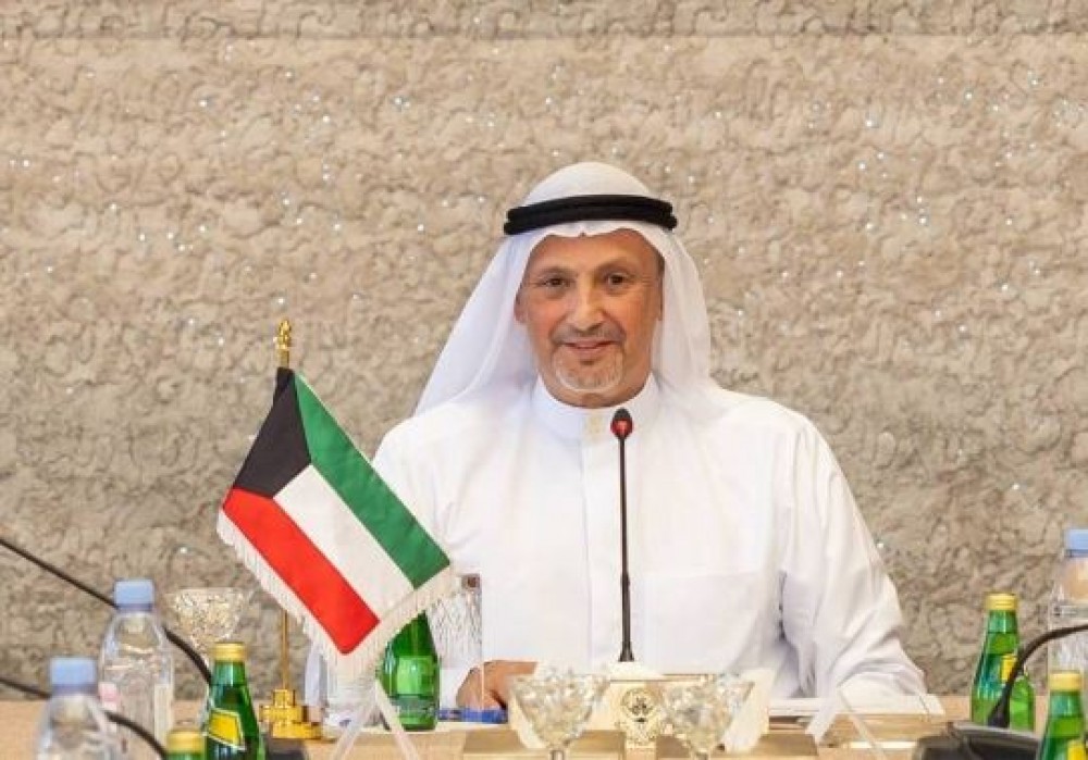 وزير الخارجية الكويتي الشيخ سالم عبد الله الجابر الصباح