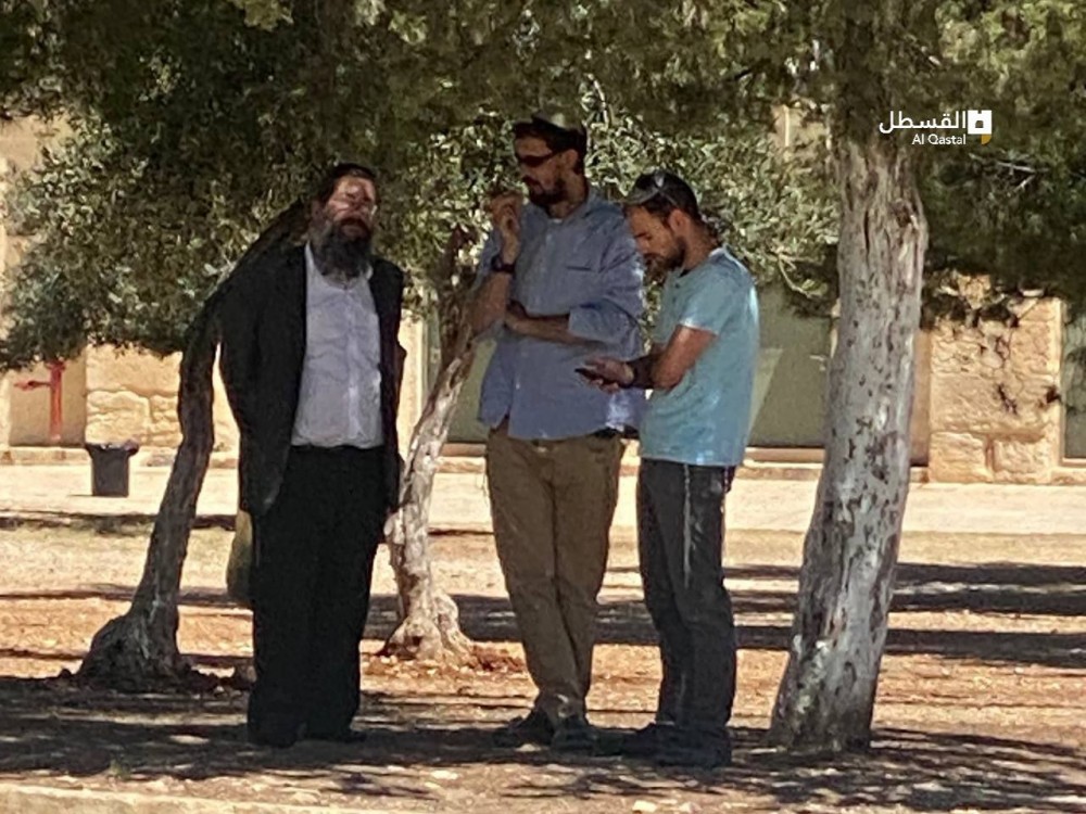 جانب من اقتحامات المستوطنين للمسجد الأقصى المبارك