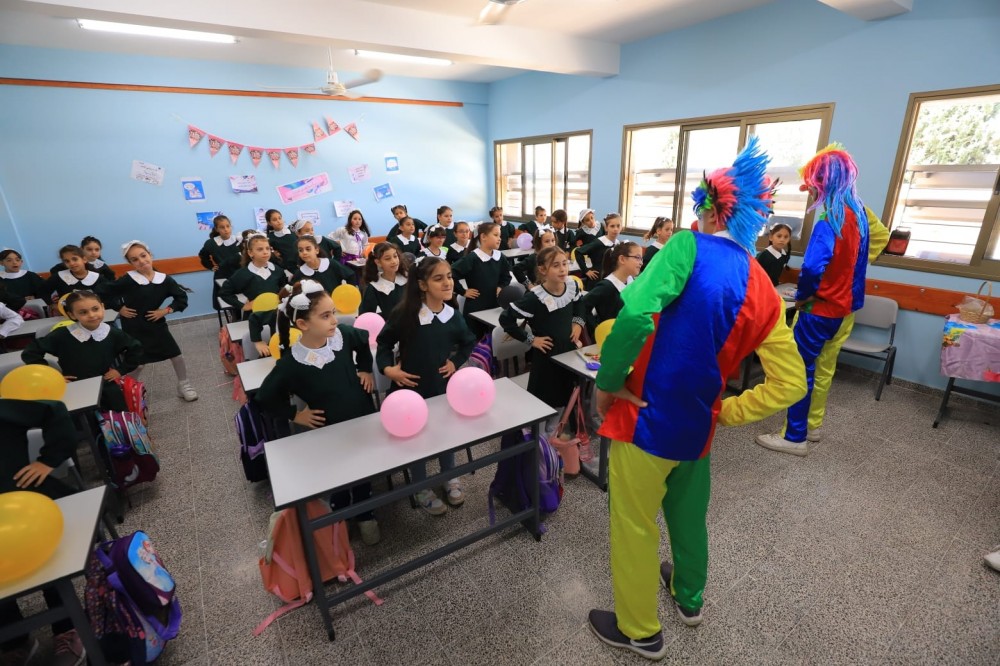 جانب من فعاليات الأسبوع التمهيدي للطلبة 