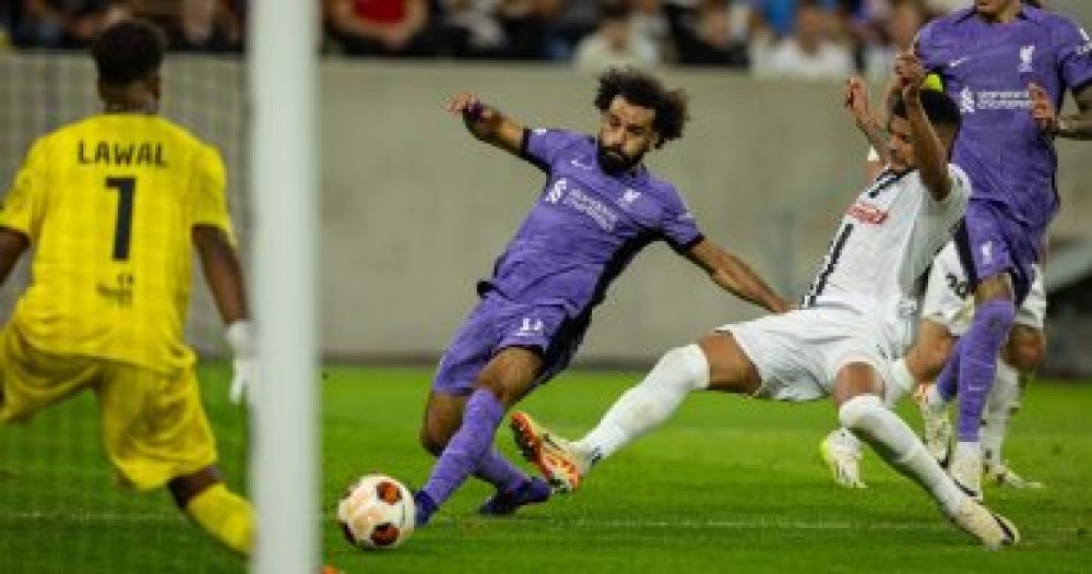محمد صلاح يحقق سجلا تهديفيا رائعا بالمسابقات الأوروبية بعد هدفه فى لاسك لينز