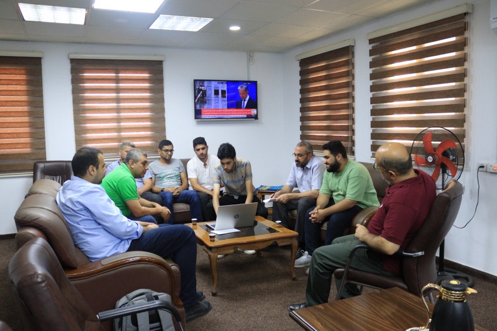 وزارة النقل والمواصلات تلتقي وفداً من الكلية الجامعية للعلوم التطبيقية