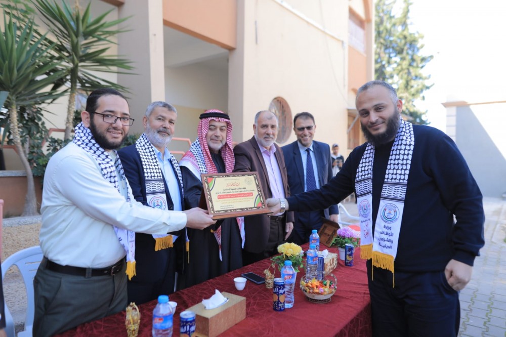 الأوقاف تفتتح مسجدًا وحضانةً في كلية الدعوة الإسلاميّة بالوسطى