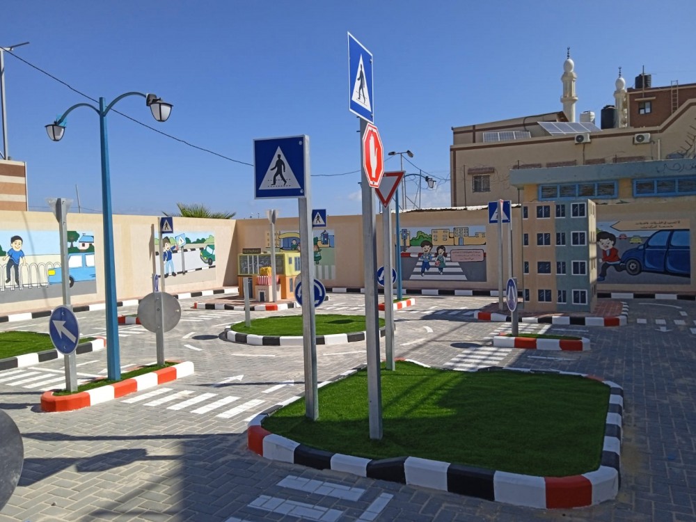 جانب من المدينة المرورية 