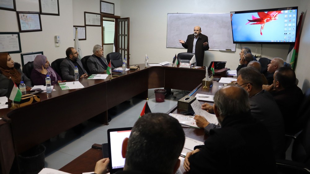 المعهد العالي للقضاء الفلسطيني يفتتح دورة لدفعة جديدة من برنامج الخبير