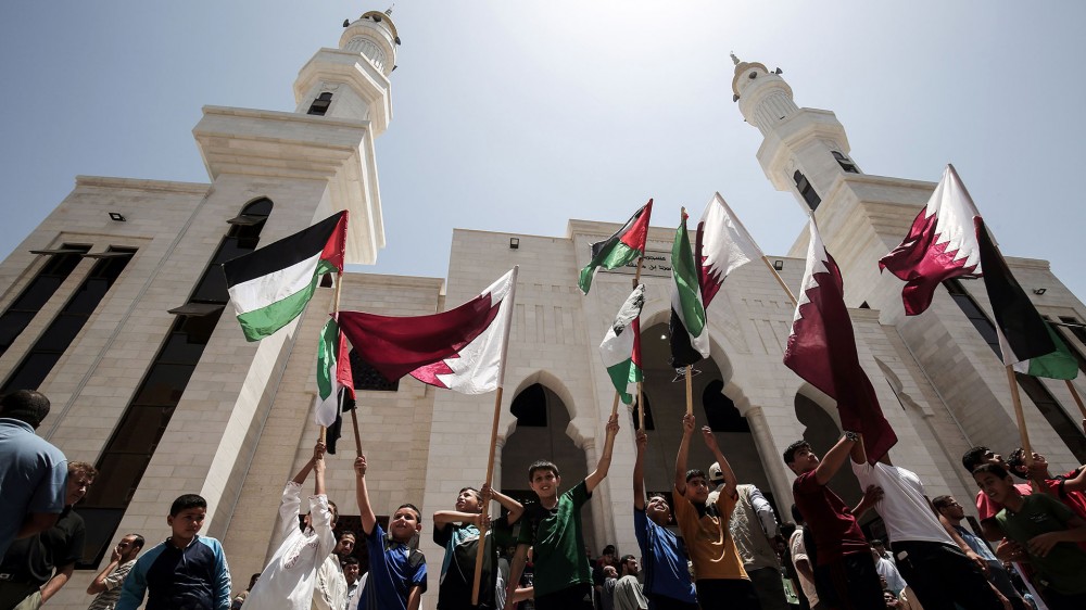 قطر غزة
