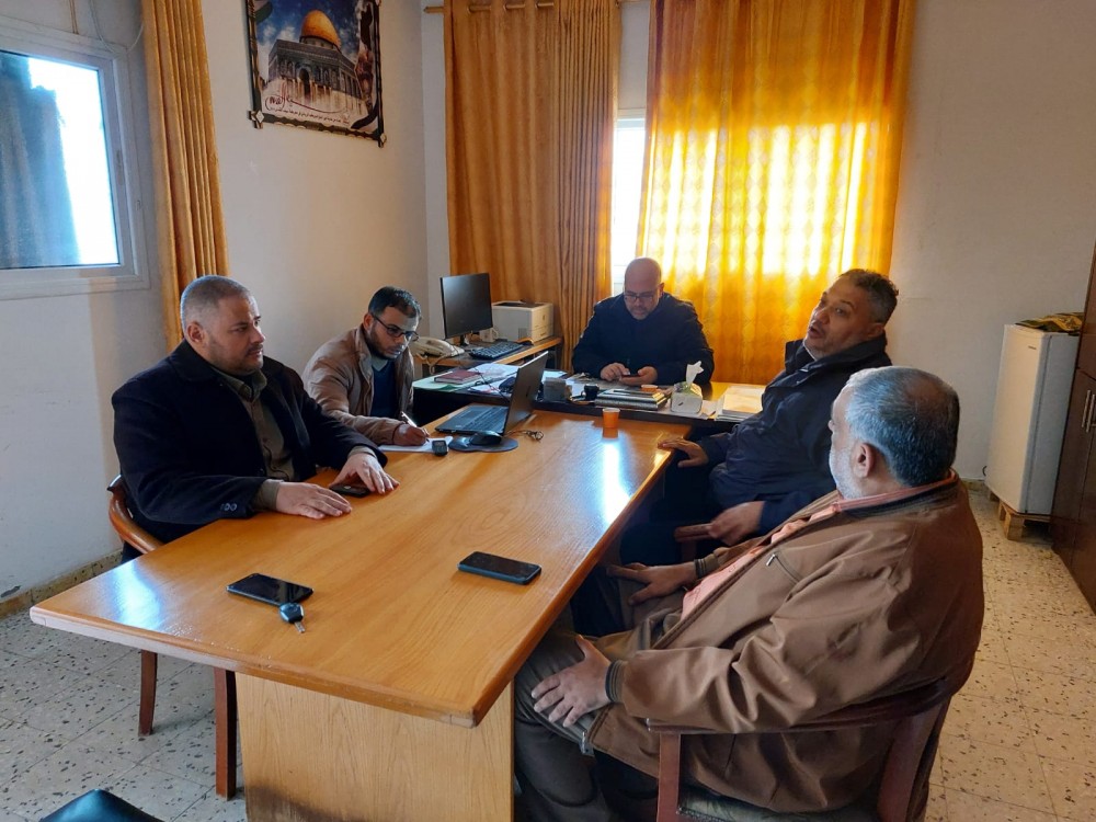 لجنة الطوارئ بالتنمية تتابع وضع المتضررين من المنخفض 