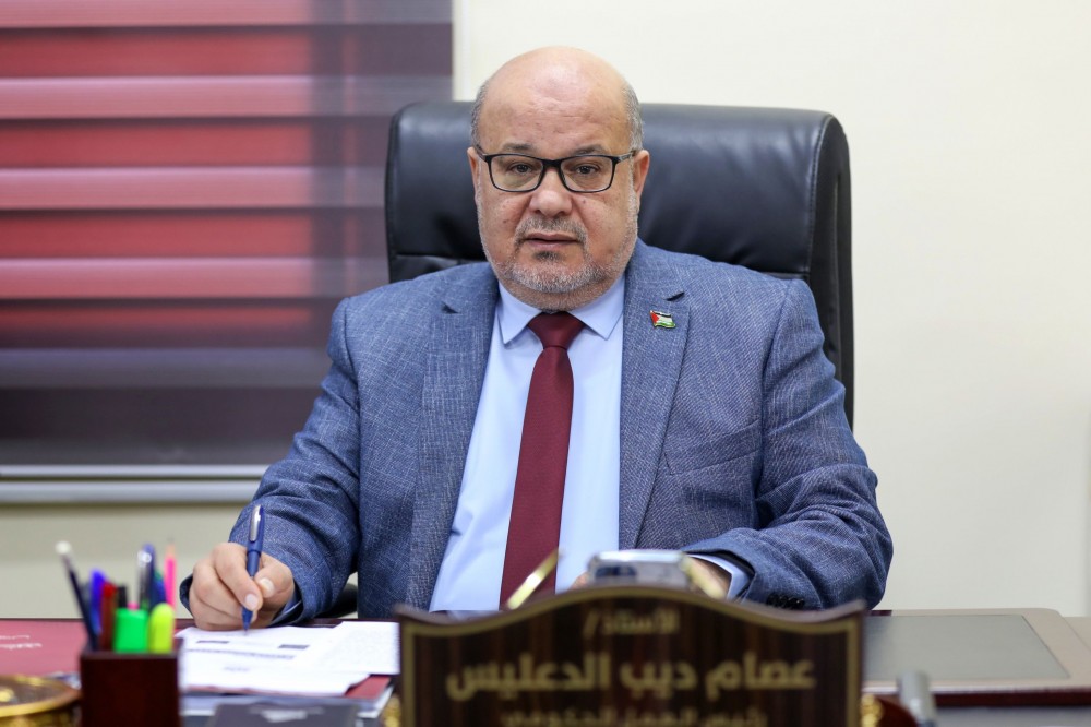 رئيس متابعة العمل الحكومي عصام الدعليس 