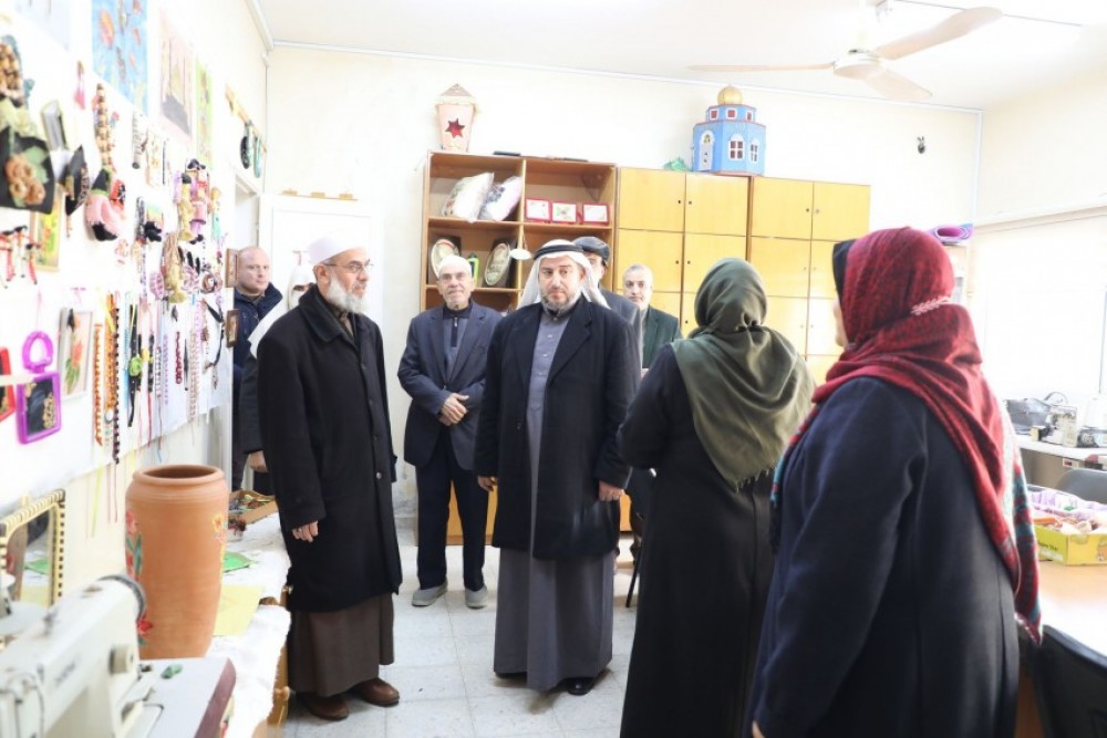 لجنة التربية بالتشريعي تتفقد مؤسسة الربيع للأحداث 