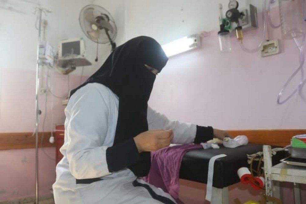 طاقم طبى بمجمع ناصر ينجح فى تشخيص داء البلعمة لطفل 