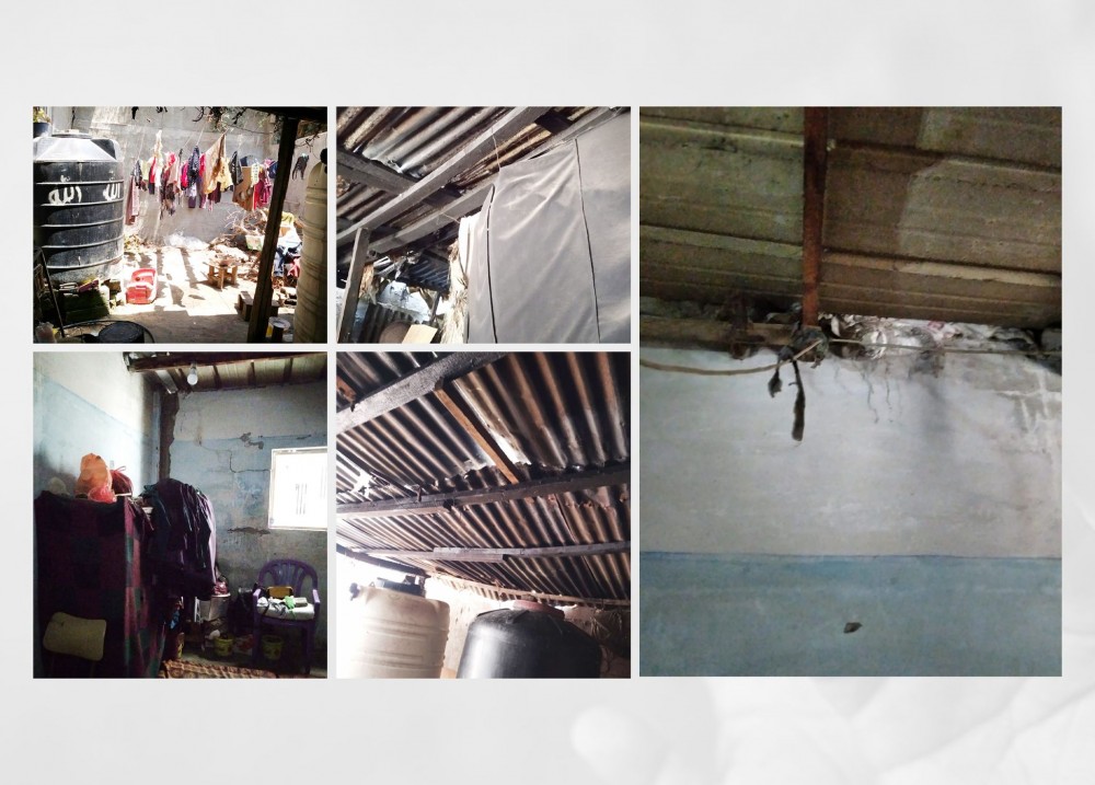 ختام بيتها صفيح مهترئ وعائلتها تعيش على الحطب وحلمها الجامعة