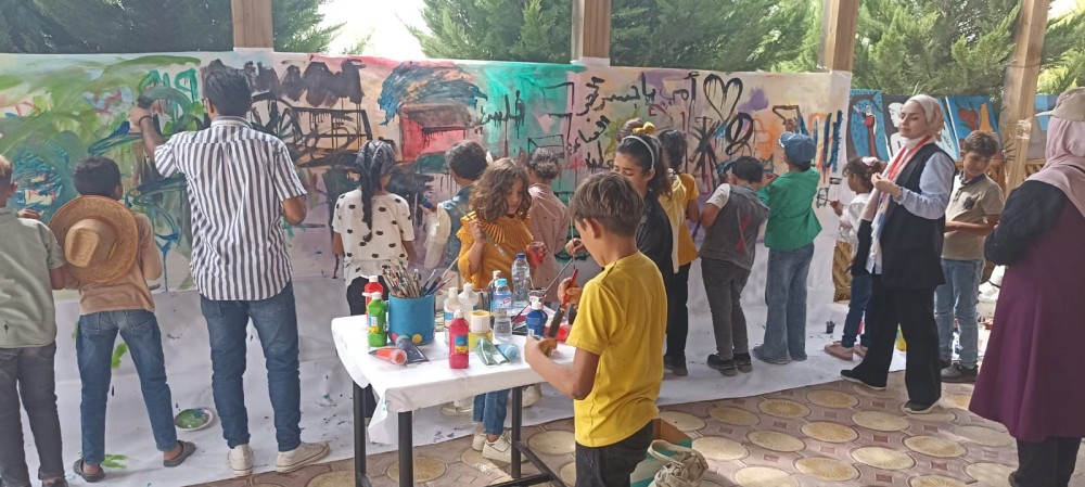 السياحة تشرف على فعاليات لمركز القطان والإغاثة الأولية بتل أم عامر