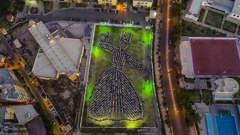 حفل إفطار على هيئة مجسم رمضاني لطلاب 