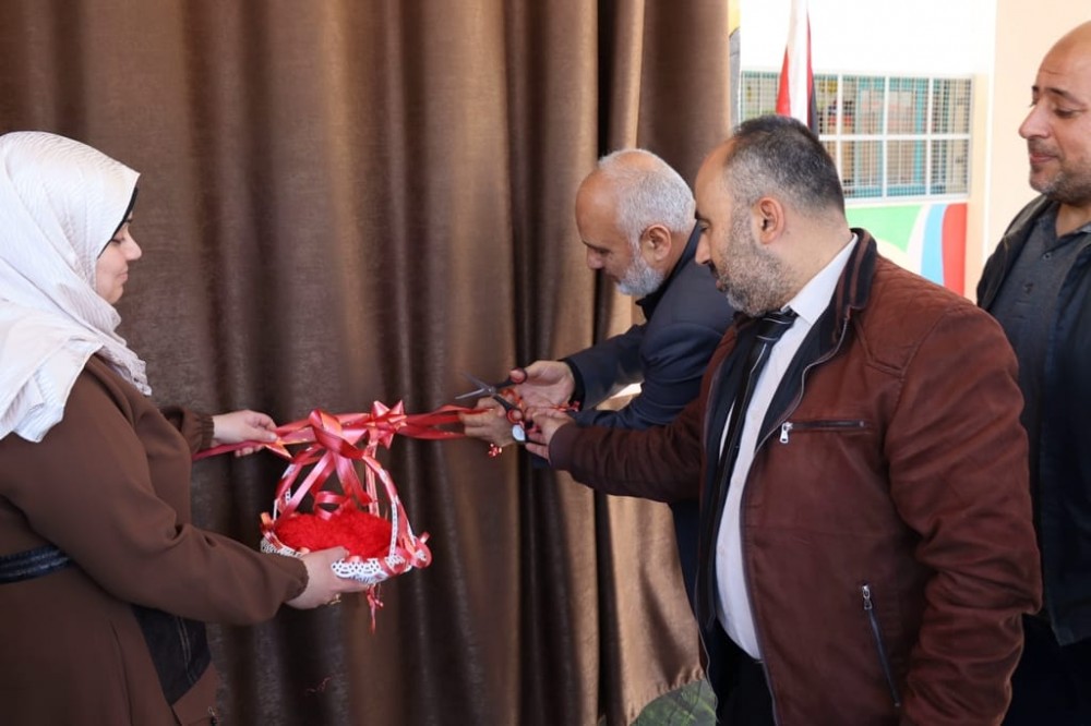 التعليم شمال غزة يفتتح جدارية 