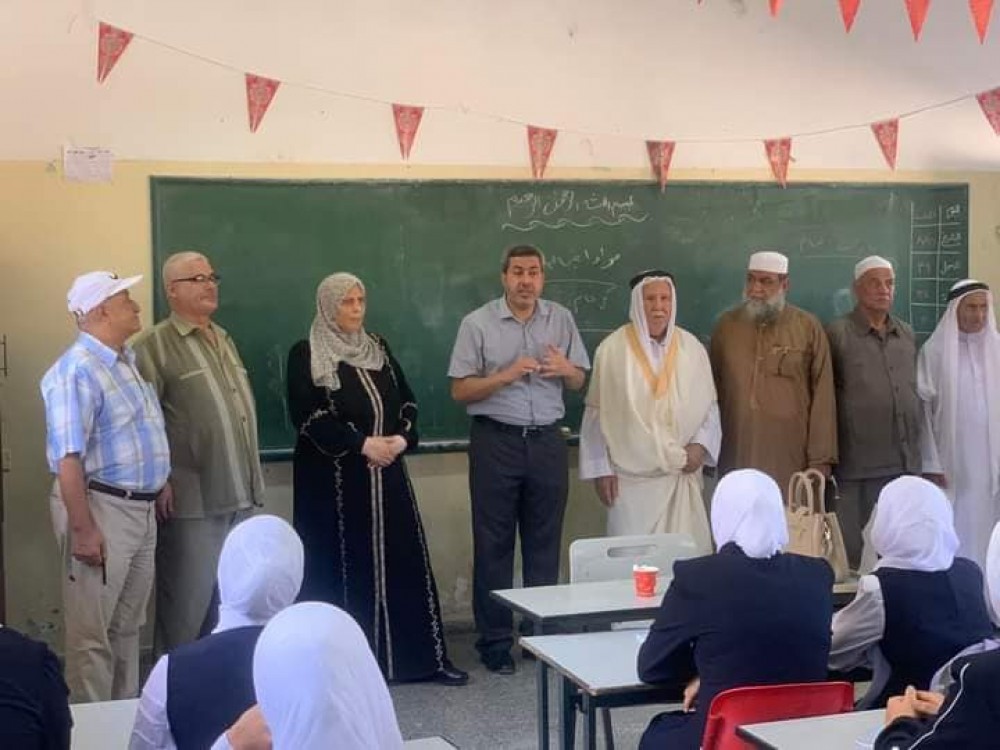 وجهاء ومخاتير يشيدون بجهود مديرية تعليم شمال غزة