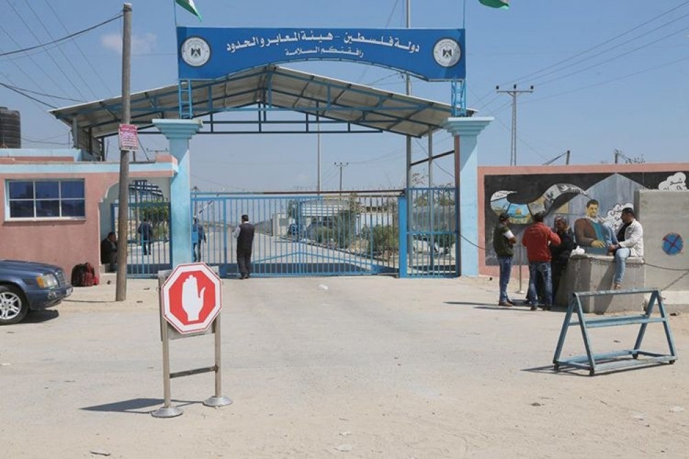 بوابة حاجز إيرز بيت حانون شمال قطاع غزة 