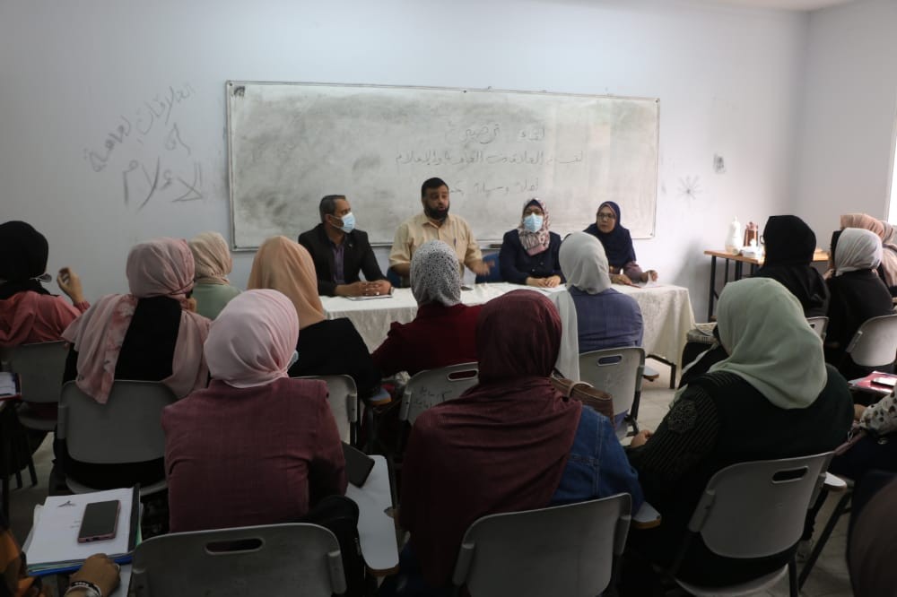 كلية مجتمع الأٌقصى تنظم لقاًء ترحيبياً بالطلاب الجدد