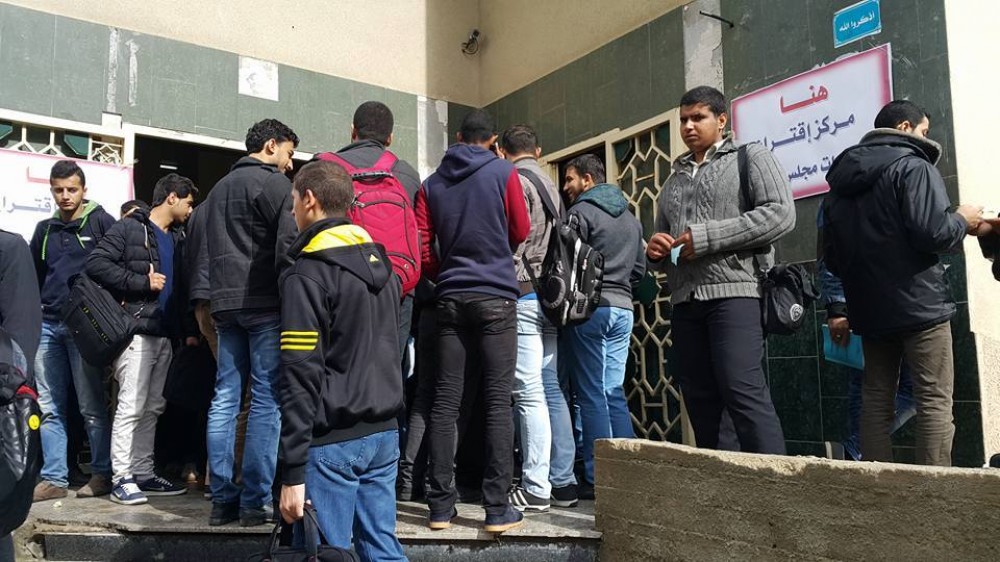 اقبال كبير على انتخابات مجلس الطلبة بالاسلامية