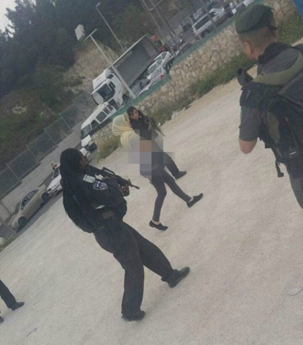 صورة الفتاة المعتقلة 