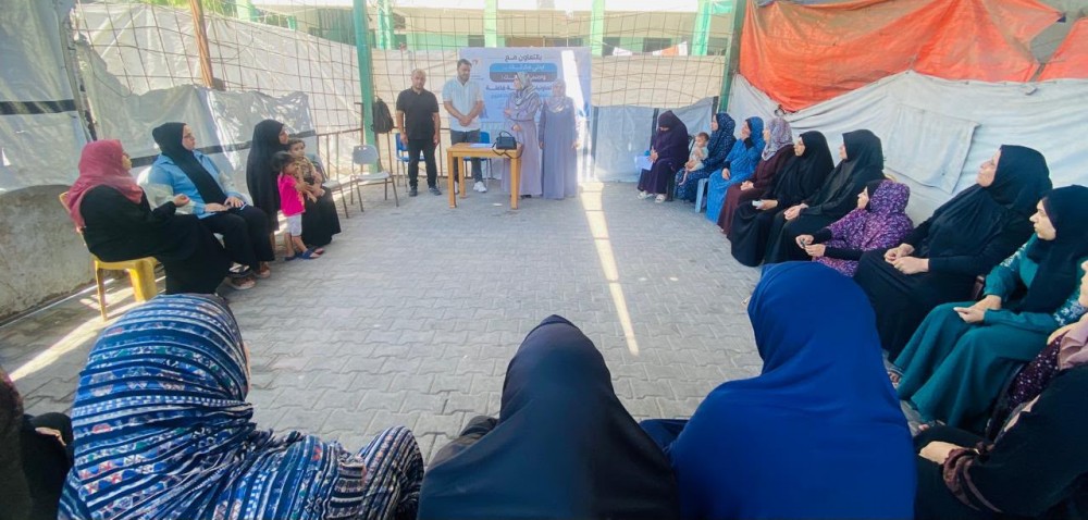 العمل: تدريب نسوي في دير البلح لتعزيز التعافي الاقتصادي