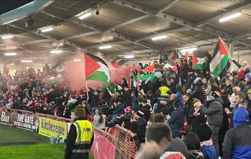 تضامن ايرلندي مع غزة