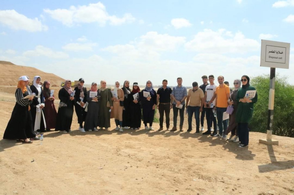 مجلس خدمات إدارة النفايات الصلبة يستقبل برنامج الجامعة  الشعبية