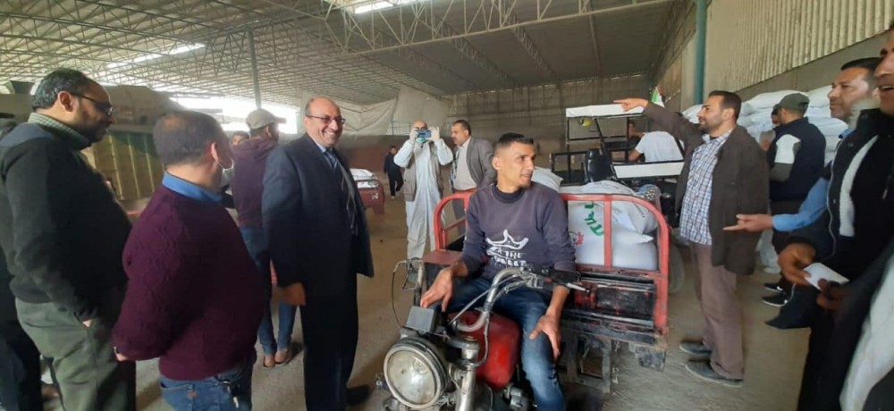 الزراعة: بدء  توزيع الدفعة الأولى من المساعدات العاجلة لقطاع الإنتاج الحيواني