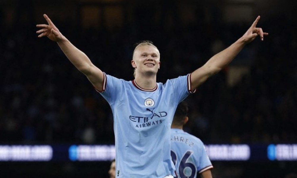 هالاند يكسر رقما قياسياً ومانشستر سيتي يستعيد صدارة الدوري الإنكليزي