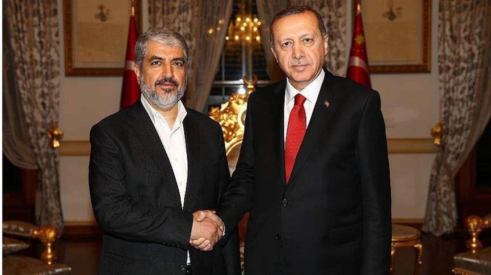أردوغان ومشعل في زيارة سابقة