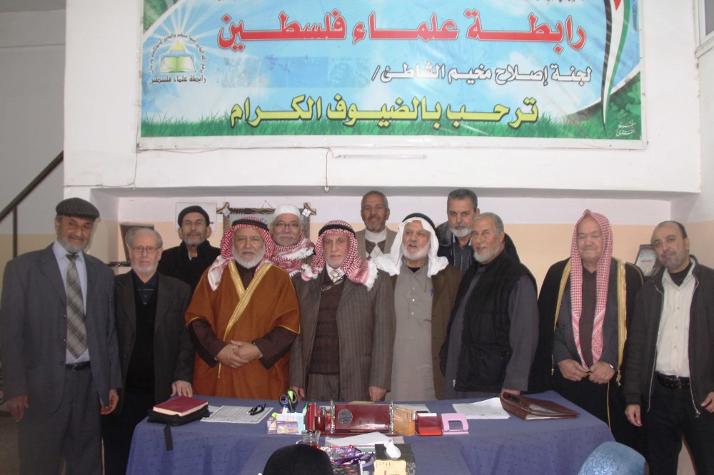علماء فلسطين تبدأ سلسلة زيارات للجان الإصلاح التابعة لها