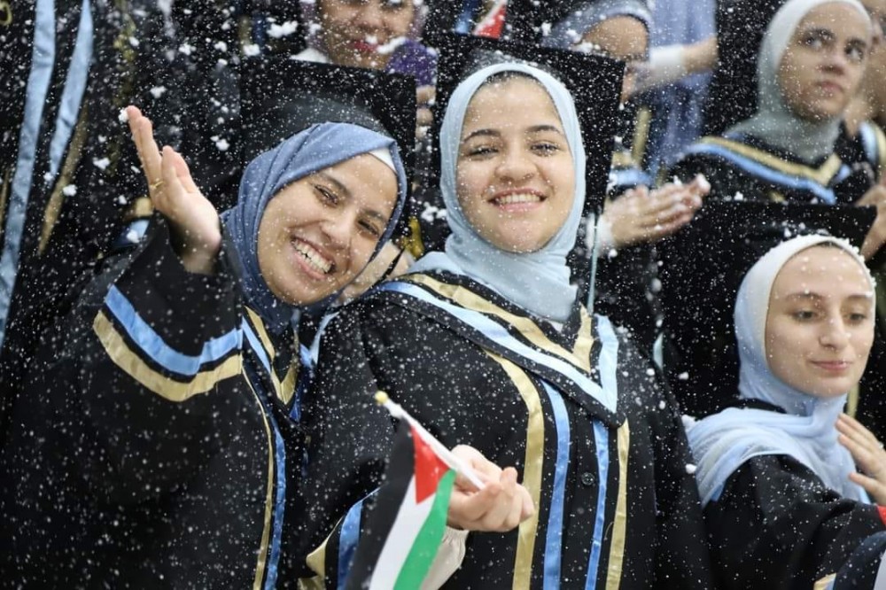 من حفل تكريم طلبة التوجيهي غرب غزة