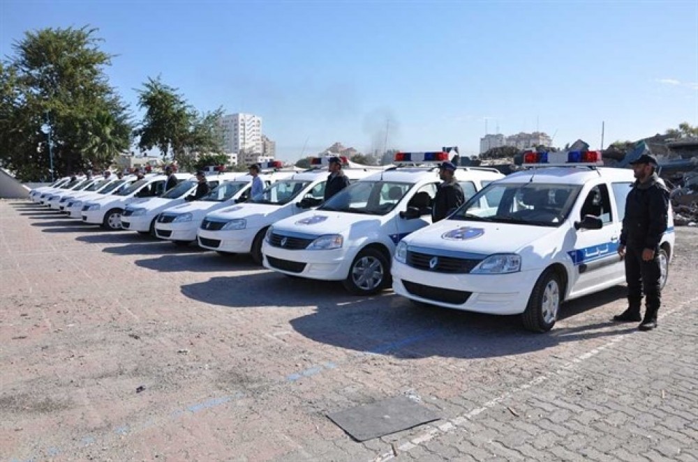 عناصر الشرطة في غزة 