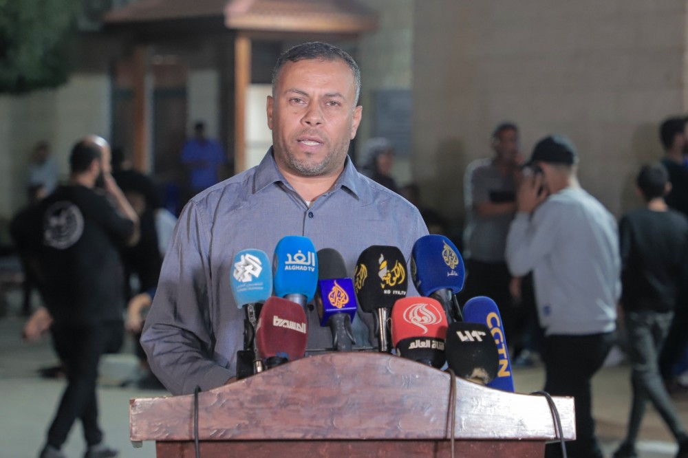 مدير عام المكتب الإعلامي الحكومي إسماعيل الثوابتة 