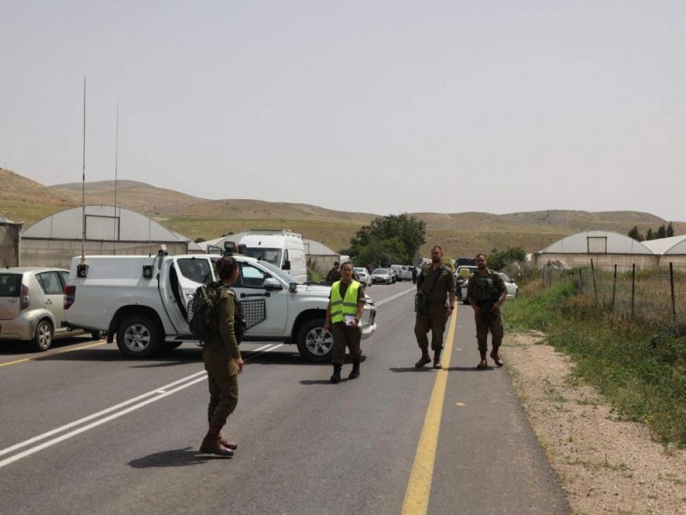إطلاق نار صوب سيارة للمستوطنين في غور الأردن