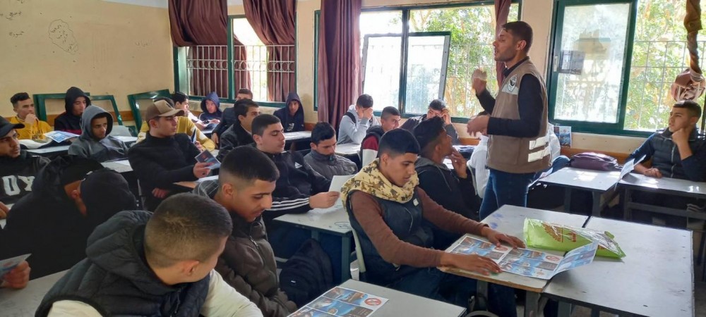 مكافحة المخدرات برفح تنظم حملة توعوية