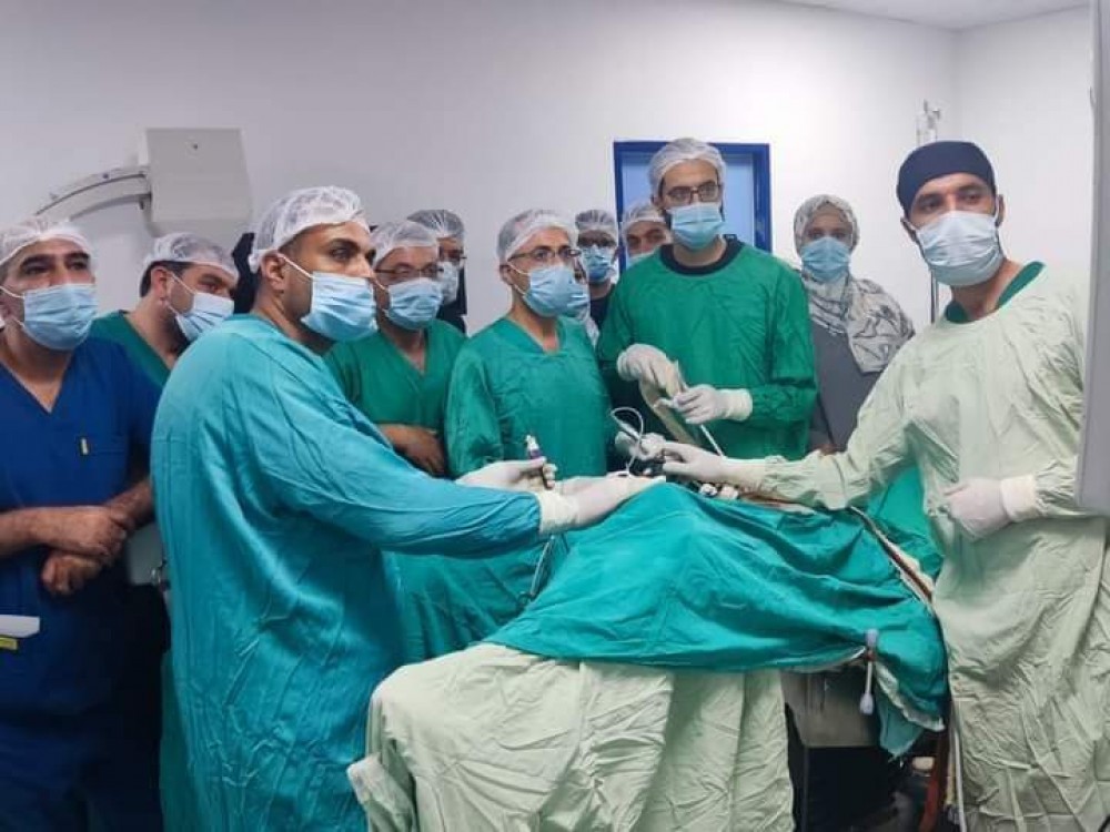 المستشفى الأندونيسي يستقبل استشاري الجراحة العامة والمناظير د.منير ديب القادم من ألمانيا