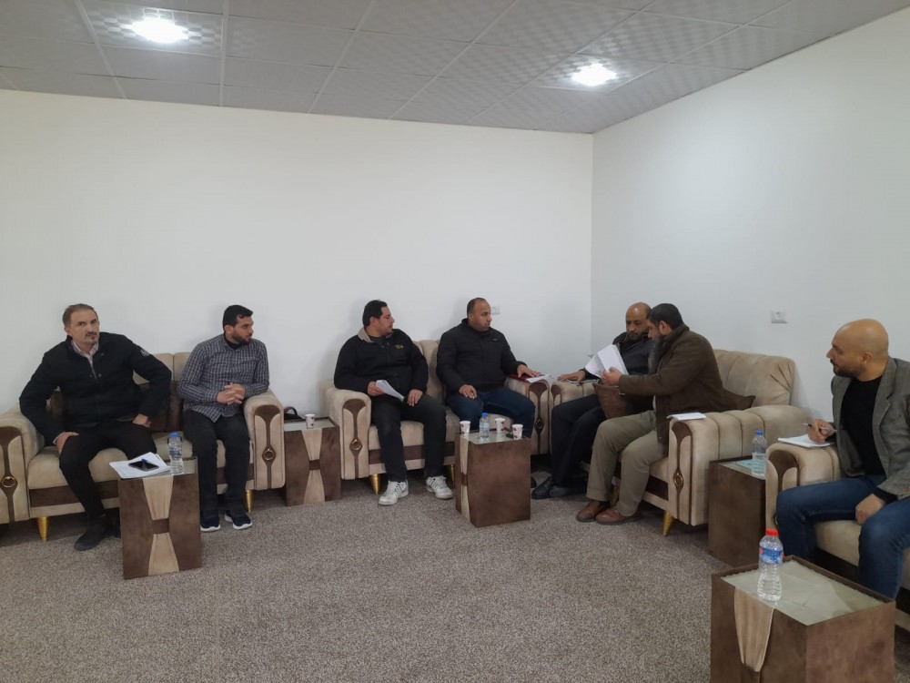 جمارك كرم أبو سالم تشارك في لجنة توحيد التعرفة الجمركية