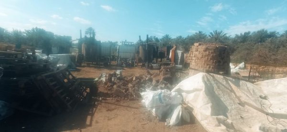 جودة البيئة تتابع تنفيذ إزالة التعديات بمنطقة وادي غزة