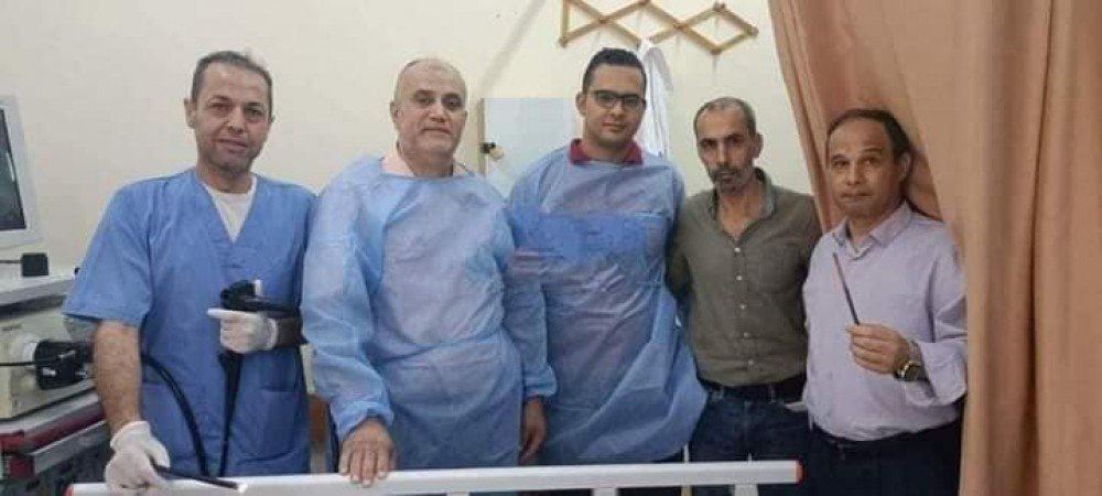 فريق طبي بمستشفى شهداء الأقصى يستخرج قلم رصاص من معدة فتاة