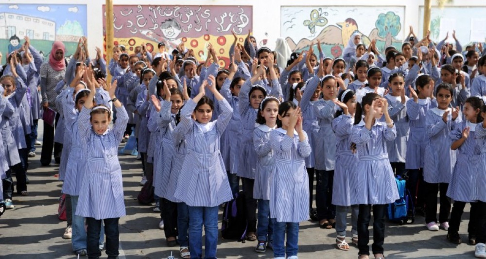 طلبة مدارس الأونروا